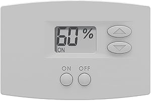 axaiony 76 Digital Wall Mount Dehumidifier Control, Compatible with 1800 Series and E-Series, Wall Mounted Digital Control for Whole Home Dehumidifiers, Model76 24VAC