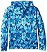 PUMA Big Boys' Performance Printed Hoodie, Royal, 14-16 (Large)
