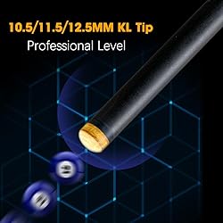 KONLLEN Pool Cue Single Shaft 3/8X8 Quick loc 3/8