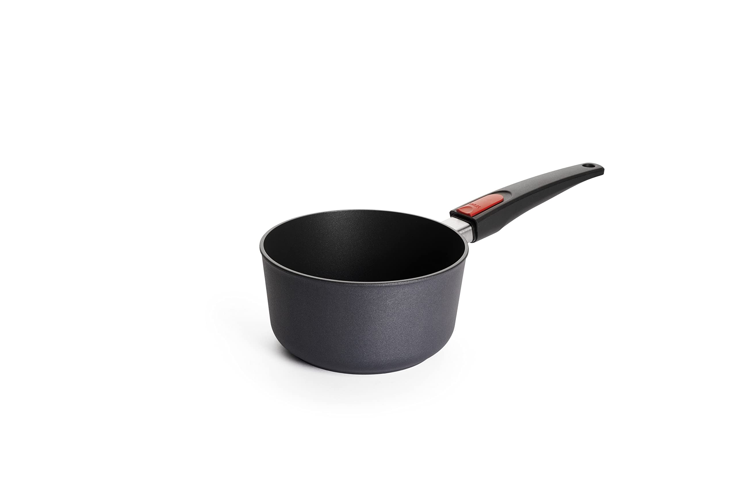 Woll 1918DPS Diamond Lite Cast Saucepan 18 CM diameter by 9.5 CM deep pot, Volume 2 litres With removable handle
