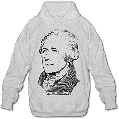 Alexander Hamilton In Dollar Men's Blank Hoodies SweatShirt Medium