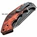 Snake Eye Tactical Everyday Carry Ultra Smooth One Hand Opening Folding Pocket Knife - Ideal for Recreational Work Hiking Camping (MX)