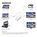 OMorc 3-in-1 Mini DisplayPort Thunderbolt to DVI VGA HDMI TV Adapter Cable for Apple iMac and MacBook Surface Book Surface Pro 3/4 ThinkPad X1