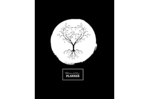 Large Monthly Planner - Black