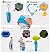 Nuoke Kids Doctor Kit, Kids Pretend Play Doctor Toy with Heartbeat Sound Stethoscope, Durable Medical Play Set Equipment in a Solid Carrying Case, Educational Medical Kits for Kids Toddler Girls Boys