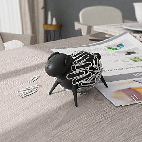 Sheepi Paper Clip Holder Securely Hold paperclips, Staples