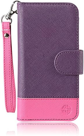 monsoon NAPLES Wallet Case Cover for Amazon Fire Phone (PURPLE / PINK)