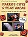 Parrot-Toys and Play Areas : How To Put Some Fun Into Your Parrot's Life by Lauren Shannon-Nunn, Carol S. D'Arezzo