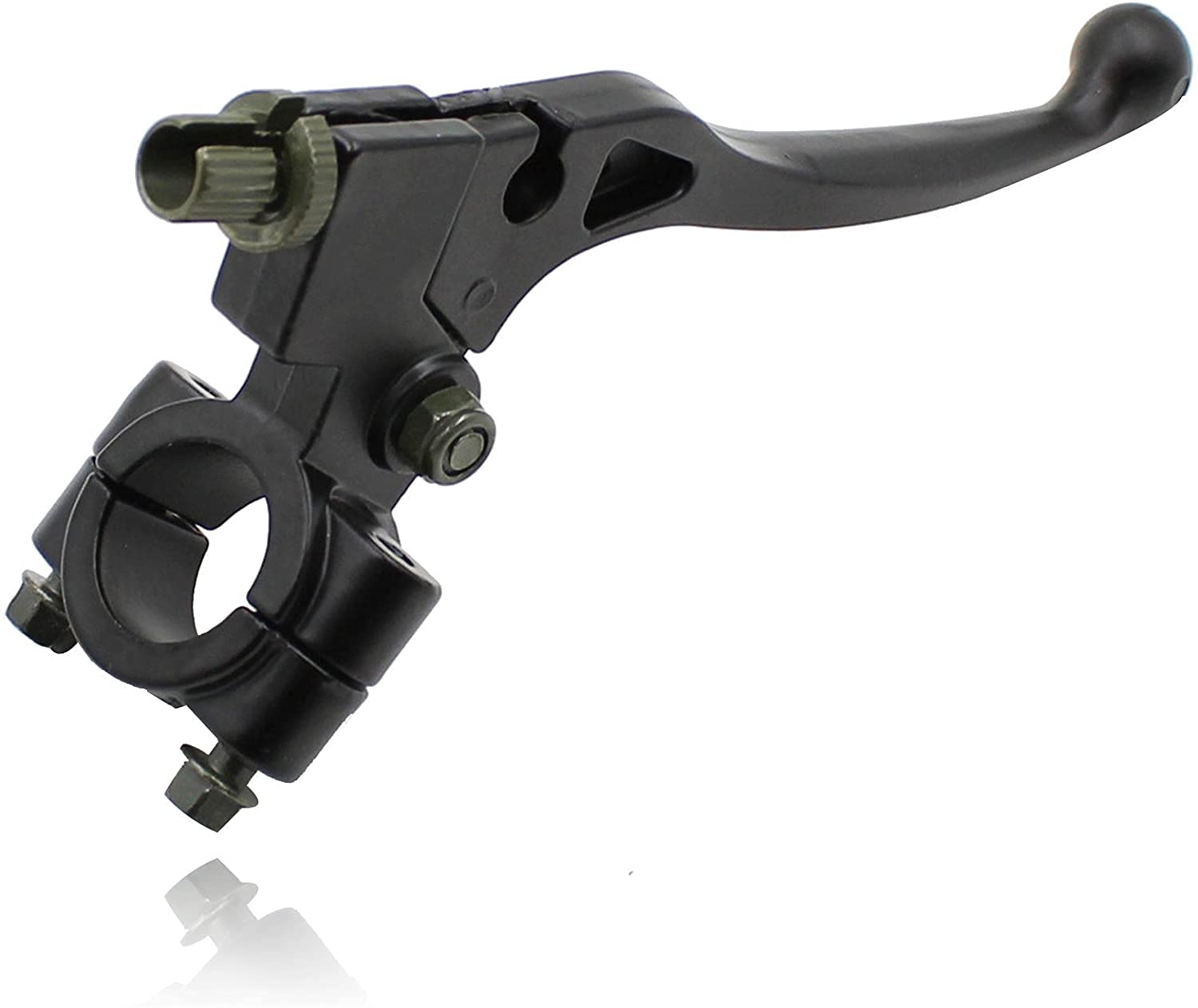 Heart Horse 22mm Pit Dirt Bike Front Clutch Lever Frame Clamp Bracket, Clutch Lever Replacement for Pit Bike Dirt Bike 90cc110cc 125cc Stree Bike