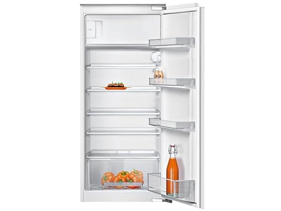 Neff K425A2 Einbaukühlschrank / 122,5 cm / A++ / Kühlteil: 183 Liter / Gefrierteil: 17 Liter / Flachscharnier