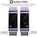 QIBOX Screen Protector Compatible with Fitbit Charge 3, Full Coverage Waterproof Screen Protector Film Cover Saver Compatible with Fitbit Charge 3 Wristband Smart Fitness Watch Tracker [12 Packs]