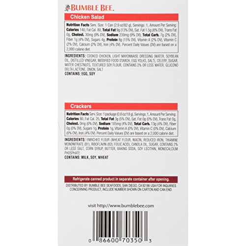 3 Bumble+Bee+Snack+Chicken+Crackers