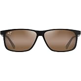 Maui Jim Men's Pulama Polarized Rectangle Sunglasses