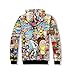 eiowhrfsedc hoodies Unisex 3D Printed Hooded Spring/Autumn Sweatshirt Rick and Morty Casual Pullovers