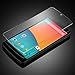 [2 Pack] Google Nexus 5 Screen Protector, MaxTeck 0.26mm 9H Tempered Shatterproof Glass Screen Protector Anti-Shatter Film for Google Nexus 5, 100% Touch Accurate - Lifetime Warranty