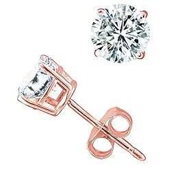 PARIKHS Round Diamond stud Popular Quality in 14K