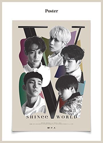 Amazon 公式ポスター Shinee シャイニー 5番目のコンサート Shinee World V In Seoul Dvd Official Poster ポスター専用ケース アイドル 芸能人グッズ 通販