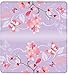 Cherry Blossoms Personal Leather Checkbook Cover for Top Tear Personal Checks