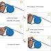 AIPET Retractable Dog Leash, 360° Tangle-Free pet Leash, One-Handed Brake/Pause/Lock 16ft Nylon Duty Retractable Heavy pet Leash (M, Blue)