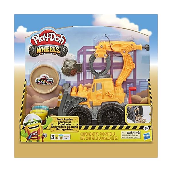 play doh wheels front loader