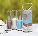 Darice VL5868, Sand Unity Heart Vase with Three Vases, 4-Piece