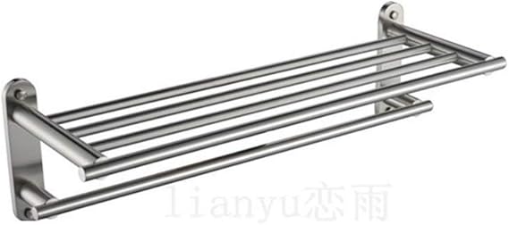 Toalla de baño de barra de toalla empacada cepillada de acero