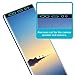 Tech Armor Samsung Galaxy Note 8 Screen Protector [Wet Applied] Thermoplastic Film (TPU) Complete Curved Edge Display Coverage, Bubble Free, HD Clear [2-pack]