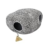 Cichlid Stones Ceramic Aquarium Rock Cave Decoration for Fish Tank, Large