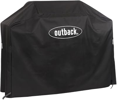 Outback Vented Cover 4 Burner Meteor/Jupiter/Apollo/Saturn Black OUT371065