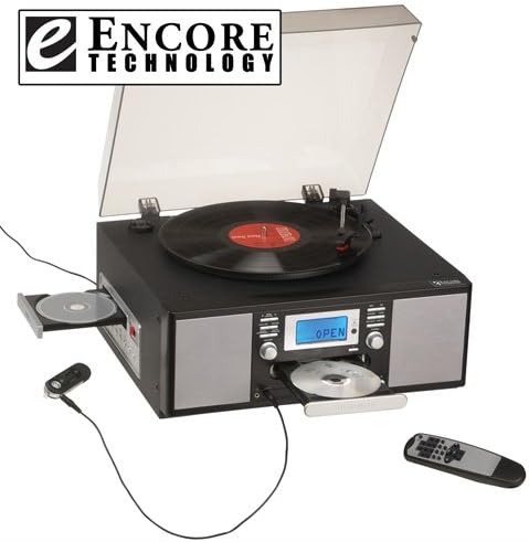 Encore Technology Home Music System with CD Recorder