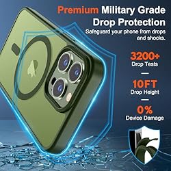 SUPFINE Magnetic for iPhone 13 Pro Case [Compatible