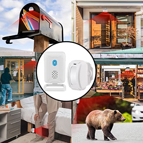 Motion Sensor Doorbell, Door Chime, Wireless PIR Motion Sensor Detector