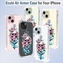 Ecute Anchor Case for iPhone 15 with Stand,Drop
