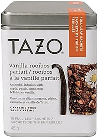 Tazo Vanilla Rooibos Full Leaf Tea, 15 Count Sachets