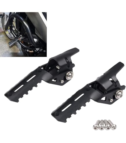 Motorcycle 32mm Chrome Short Angled Adjustable Highway Footpeg Foot Peg Mount Kit For Harley - View #6