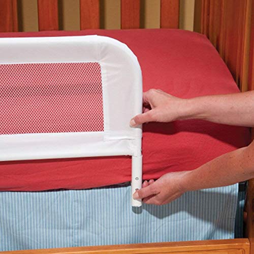 KidCo Quick Assembly Convertible Mesh and Steel Telescopic Toddler Crib