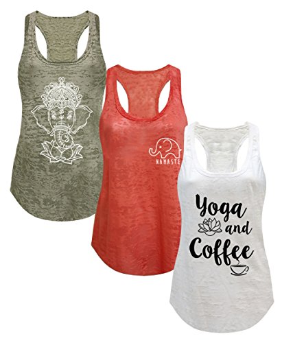 Tough cookie s women s burnout elephant lotus small yog…