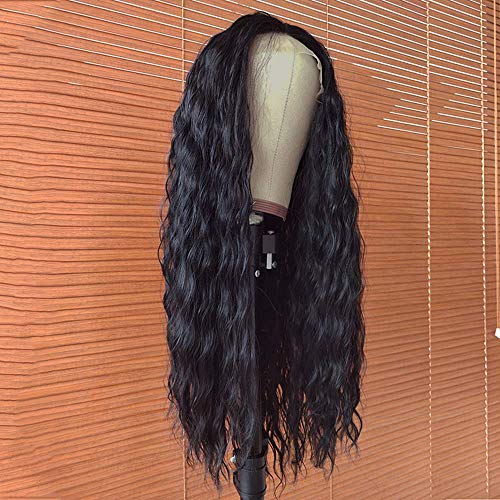 Dorosy Hair 13x3 Lace Front Wigs Loose Curly Wigs For Black Women Synthetic Heat Resistant Fiber 180 Density Swiss Lace Wigs With Baby Hair 24 Inch 1b Pricepulse