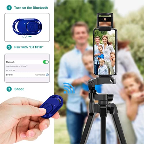 Trépied de caméra, Pbreack Trépied pour appareil photo et vidéo professionnel portable réflexe Avec Sac Voyage pour Canon Nikon Sony Samsung Panasonic Olympus Fuji DSLR (Q666C)