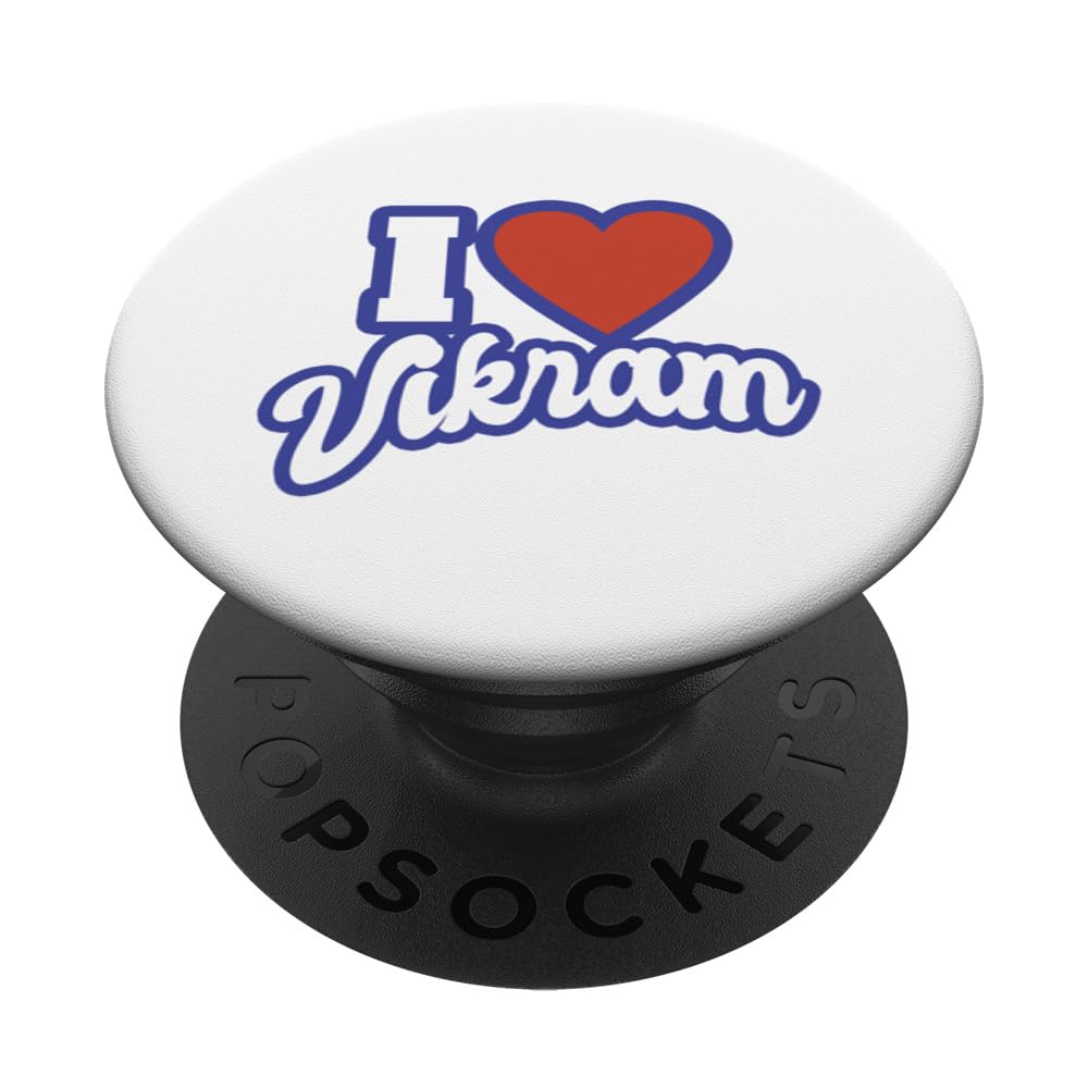 I Love Vikram PopSockets Swappable PopGrip