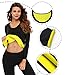 SEXYWG Womens Neoprene Long T-Shirt Sweat Sauna Hot Body Shaper for Weight Loss
