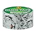 Duck Brand 284174 Printed Duct Tape Single Roll, 1.88 Inches x 10 Yards, White Tiger Roar