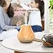 TaoTronics Essential Oil Diffuser, 400ml Wood Grain Aroma Diffuser for Aromatherapy (Noiseless 14 Hours Continuous Mist, PP Build, Diffusers for Essential Oils, Waterless Auto Shut-Off Protection)