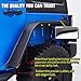 EAG Rear Fender Flares Steel Flat Style 2PCS Fit for 07-18 Jeep Wrangler JK