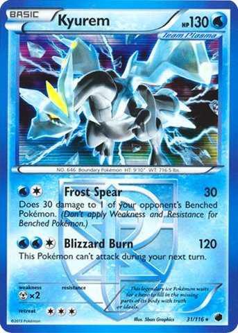 Pokemon - Kyurem (31/116) - Plasma Freeze - Holo