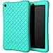 Bear Motion Silicone Case for All-New Fire 7 Tablet - Anti Slip Shockproof Light Weight Kids Friendly Protective Case for Fire 7 (ONLY for 9th Generation 2019 Model) - Turquoise