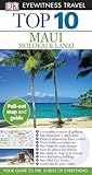 Front cover for the book Top 10 Maui, Molokai & Lanai by Bonnie Friedman