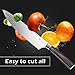 Fubosi Chef Knife, Kitchen Knives 8 Inch Stainless Steel Full Tang Blade with Ergonomic Handle Storage Case Razor Sharp No Rust Best Choice for Home Kitchen and Restaurant (8 Inch Chef Knife 2)