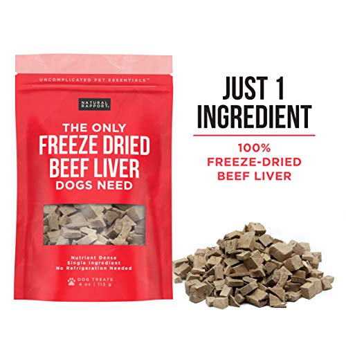 Natural Rapport Beef Liver Dog Treats The Only Freeze Dried Beef