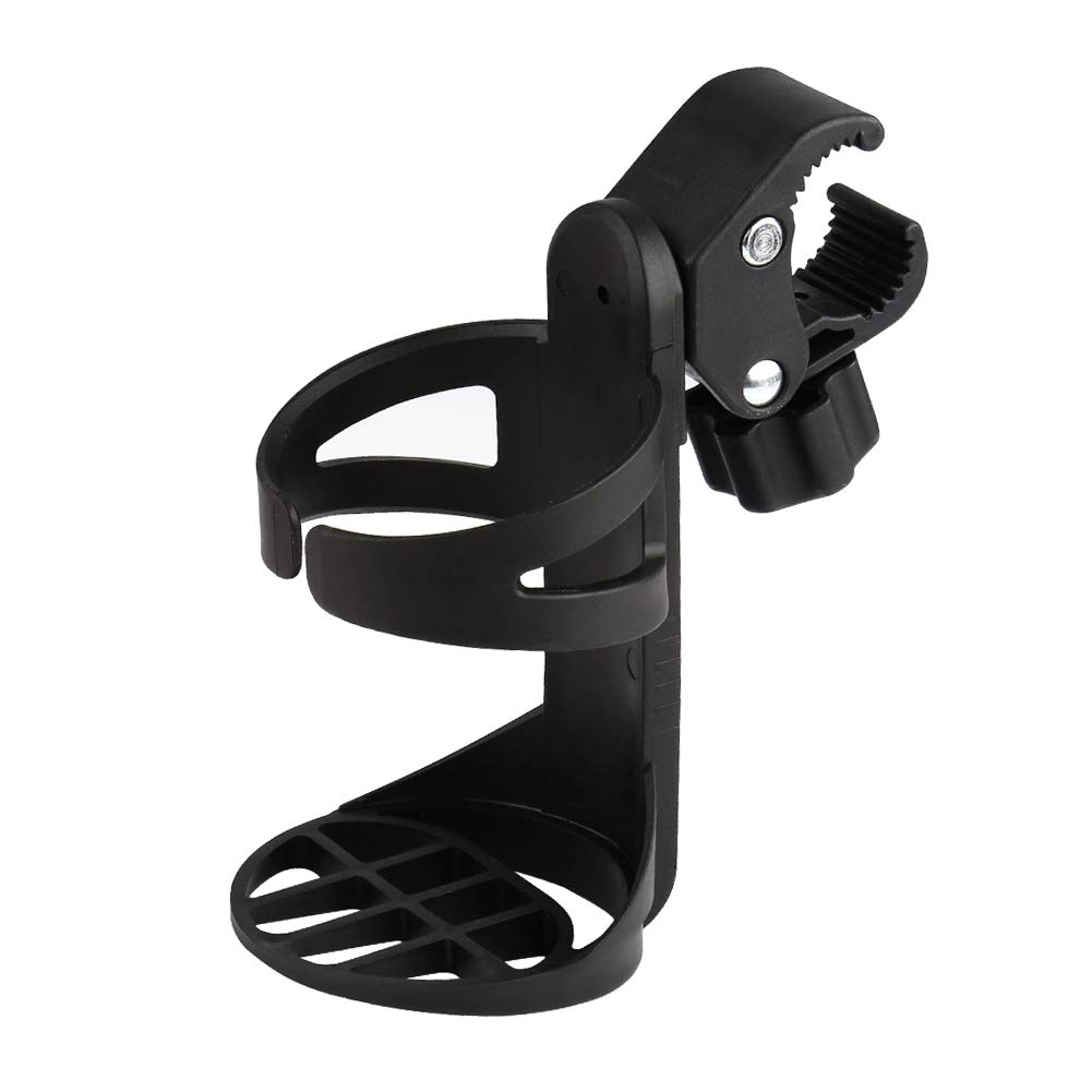 Accmor Stroller Cup Holder, Bike Cup Holder, Bottle Holder for Large Size Bottles, 360 Degrees Rotation Universal Cup Holder for Stroller, Bicycle, Wheelchair, Walker, 1 Pack: Baby